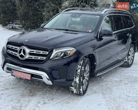 Синий Мерседес ГЛС-Класс, объемом двигателя 3 л и пробегом 204 тыс. км за 29900 $, фото 1 на Automoto.ua