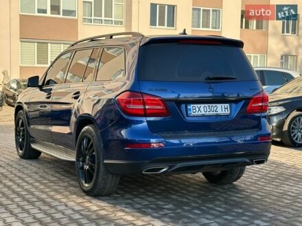 Синий Мерседес ГЛС-Класс, объемом двигателя 3 л и пробегом 219 тыс. км за 29999 $, фото 1 на Automoto.ua