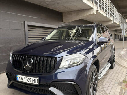 Синій Мерседес ГЛС-Класс, об'ємом двигуна 3 л та пробігом 140 тис. км за 29999 $, фото 1 на Automoto.ua