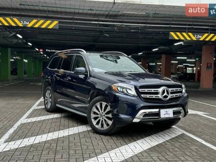 Синий Мерседес ГЛС-Класс, объемом двигателя 3 л и пробегом 86 тыс. км за 44990 $, фото 1 на Automoto.ua