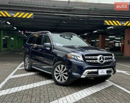 Синий Мерседес ГЛС-Класс, объемом двигателя 3 л и пробегом 86 тыс. км за 44990 $, фото 1 на Automoto.ua