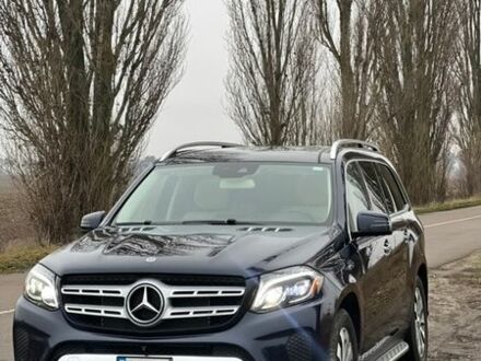 Синий Мерседес ГЛС-Класс, объемом двигателя 3 л и пробегом 126 тыс. км за 33500 $, фото 1 на Automoto.ua