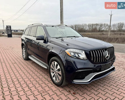 Синий Мерседес ГЛС-Класс, объемом двигателя 3 л и пробегом 52 тыс. км за 33800 $, фото 1 на Automoto.ua