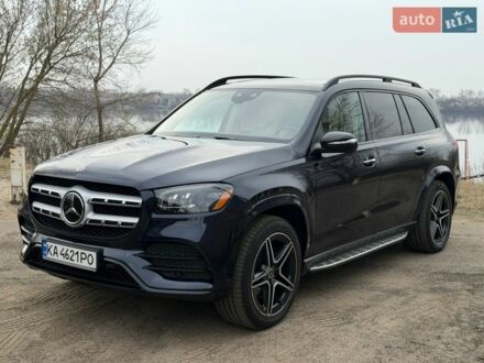 Синій Мерседес ГЛС-Класс, об'ємом двигуна 3 л та пробігом 60 тис. км за 71900 $, фото 1 на Automoto.ua