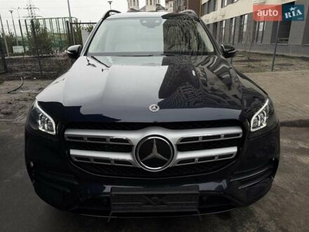 Синий Мерседес ГЛС-Класс, объемом двигателя 3 л и пробегом 60 тыс. км за 77333 $, фото 1 на Automoto.ua