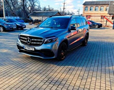 Серый Мерседес ГЛС, объемом двигателя 3 л и пробегом 159 тыс. км за 38000 $, фото 2 на Automoto.ua
