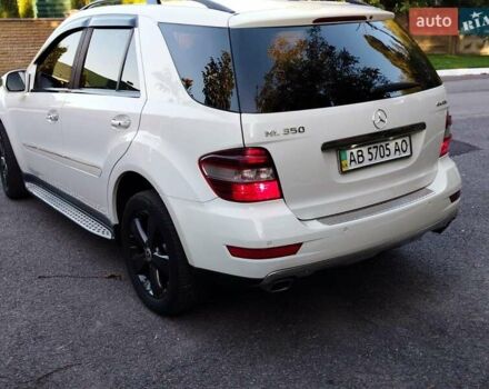Мерседес М-Класс 2008 в Виннице на Automoto.ua Белый Мерседес М-Класс, объемом двигателя 3.5 л и пробегом 200 тыс. км за 13500 $, фото 4 на Automoto.ua