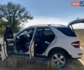 Белый Мерседес М-Класс, объемом двигателя 3.5 л и пробегом 205 тыс. км за 11000 $, фото 1 на Automoto.ua