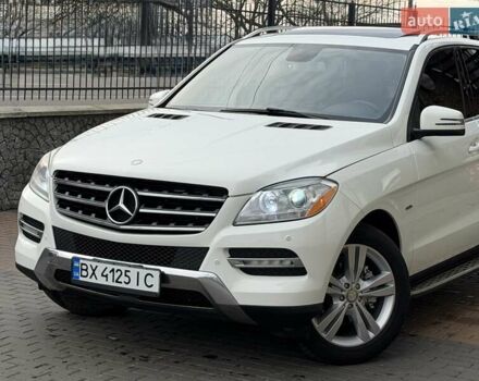 Белый Мерседес М-Класс, объемом двигателя 3.5 л и пробегом 196 тыс. км за 21500 $, фото 4 на Automoto.ua