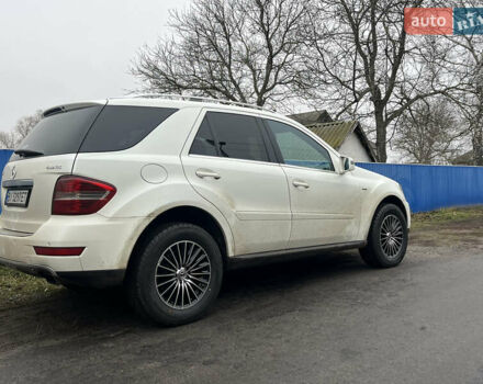 Мерседес М-Класс 2011 в Хороле на Automoto.ua Белый Мерседес М-Класс, объемом двигателя 3 л и пробегом 300 тыс. км за 13000 $, фото 3 на Automoto.ua