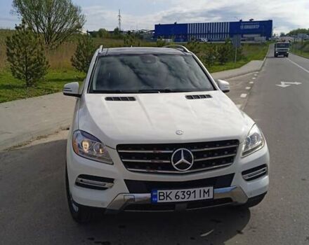 Белый Мерседес М-Класс, объемом двигателя 3 л и пробегом 240 тыс. км за 19200 $, фото 16 на Automoto.ua