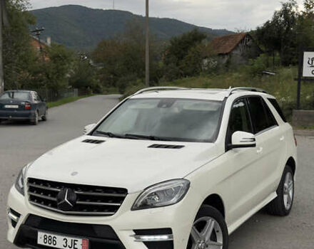 Белый Мерседес М-Класс, объемом двигателя 2.99 л и пробегом 281 тыс. км за 18550 $, фото 12 на Automoto.ua