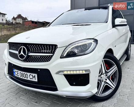 Белый Мерседес М-Класс, объемом двигателя 2.99 л и пробегом 158 тыс. км за 28000 $, фото 2 на Automoto.ua