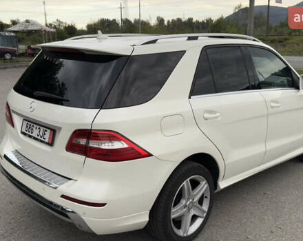Мерседес М-Класс 2012 в Хусте на Automoto.ua Белый Мерседес М-Класс, объемом двигателя 2.99 л и пробегом 281 тыс. км за 18950 $, фото 18 на Automoto.ua