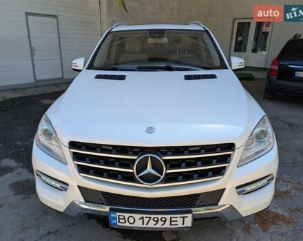 Белый Мерседес М-Класс, объемом двигателя 3 л и пробегом 340 тыс. км за 20500 $, фото 31 на Automoto.ua