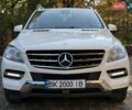 Мерседес М-Класс 2013 в Ровно на Automoto.ua Белый Мерседес М-Класс, объемом двигателя 2.99 л и пробегом 216 тыс. км за 19700 $, фото 12 на Automoto.ua