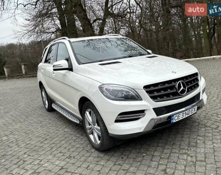 Белый Мерседес М-Класс, объемом двигателя 2.99 л и пробегом 131 тыс. км за 22700 $, фото 1 на Automoto.ua