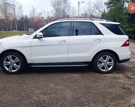 Белый Мерседес М-Класс, объемом двигателя 3 л и пробегом 228 тыс. км за 23000 $, фото 9 на Automoto.ua