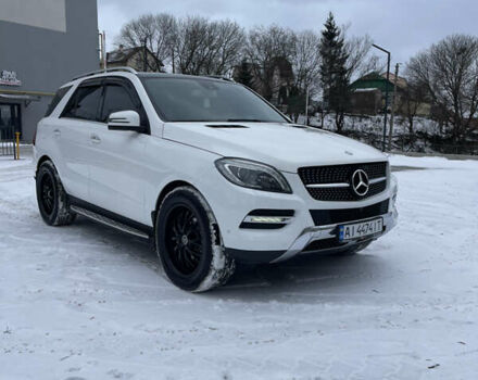 Белый Мерседес М-Класс, объемом двигателя 3.5 л и пробегом 149 тыс. км за 18500 $, фото 1 на Automoto.ua