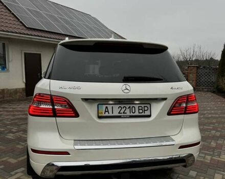 Мерседес М-Класс 2014 в Василькове на Automoto.ua Белый Мерседес М-Класс, объемом двигателя 3 л и пробегом 165 тыс. км за 21500 $, фото 4 на Automoto.ua