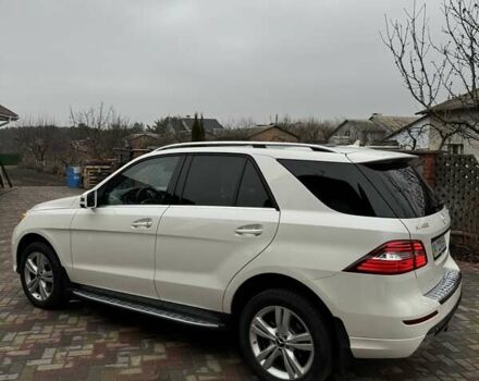 Мерседес М-Класс 2014 в Василькове на Automoto.ua Белый Мерседес М-Класс, объемом двигателя 3 л и пробегом 165 тыс. км за 21500 $, фото 5 на Automoto.ua
