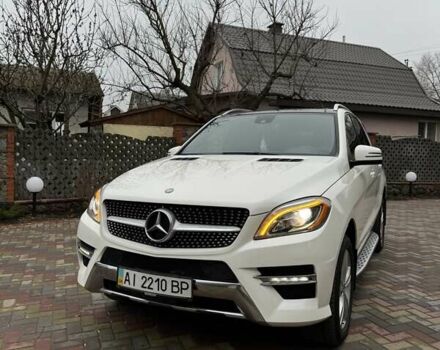 Мерседес М-Класс 2014 в Василькове на Automoto.ua Белый Мерседес М-Класс, объемом двигателя 3 л и пробегом 165 тыс. км за 21500 $, фото 1 на Automoto.ua