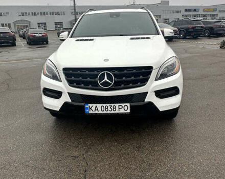 Белый Мерседес М-Класс, объемом двигателя 2.14 л и пробегом 282 тыс. км за 18900 $, фото 1 на Automoto.ua