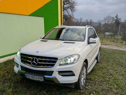 Белый Мерседес М-Класс, объемом двигателя 2.14 л и пробегом 200 тыс. км за 19500 $, фото 1 на Automoto.ua