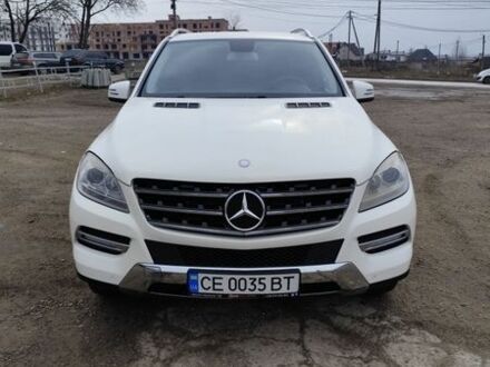 Белый Мерседес М-Класс, объемом двигателя 2.14 л и пробегом 223 тыс. км за 19000 $, фото 1 на Automoto.ua