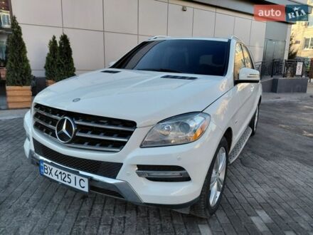 Белый Мерседес М-Класс, объемом двигателя 3.5 л и пробегом 198 тыс. км за 19500 $, фото 1 на Automoto.ua