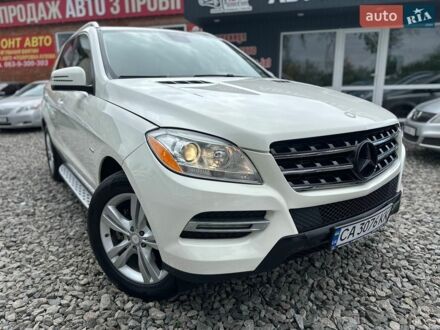 Белый Мерседес М-Класс, объемом двигателя 2.99 л и пробегом 267 тыс. км за 17700 $, фото 1 на Automoto.ua