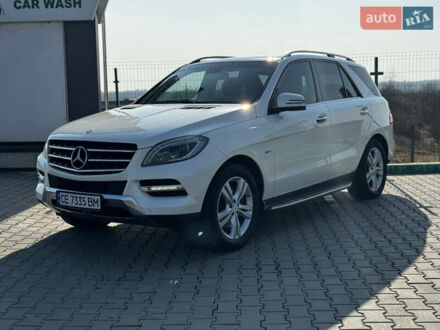 Мерседес М-Класс 2012 в Черновцах на Automoto.ua Белый Мерседес М-Класс, объемом двигателя 2.99 л и пробегом 318 тыс. км за 23500 $, фото 1 на Automoto.ua