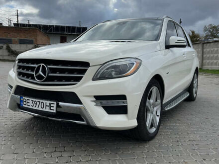 Мерседес М-Клас 2012 у Первомайськ на Automoto.ua Білий Мерседес М-Клас, об'ємом двигуна 3 л та пробігом 220 тис. км за 22888 $, фото 1 на Automoto.ua