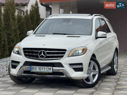 Мерседес М-Клас 2012 у Летичеве на Automoto.ua Білий Мерседес М-Клас, об'ємом двигуна 3 л та пробігом 188 тис. км за 21999 $, фото 1 на Automoto.ua