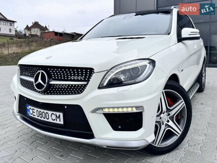 Белый Мерседес М-Класс, объемом двигателя 2.99 л и пробегом 158 тыс. км за 26500 $, фото 1 на Automoto.ua