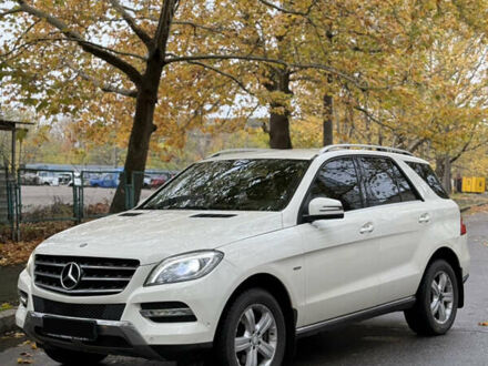 Белый Мерседес М-Класс, объемом двигателя 2.99 л и пробегом 217 тыс. км за 18900 $, фото 1 на Automoto.ua