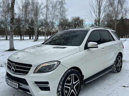 Белый Мерседес М-Класс, объемом двигателя 2.99 л и пробегом 150 тыс. км за 22900 $, фото 1 на Automoto.ua