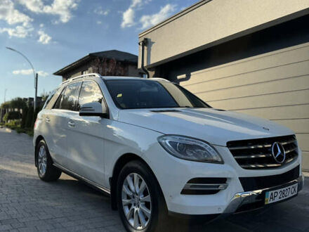 Мерседес М-Класс 2013 в Запорожье на Automoto.ua Белый Мерседес М-Класс, объемом двигателя 2.14 л и пробегом 112 тыс. км за 22900 $, фото 1 на Automoto.ua