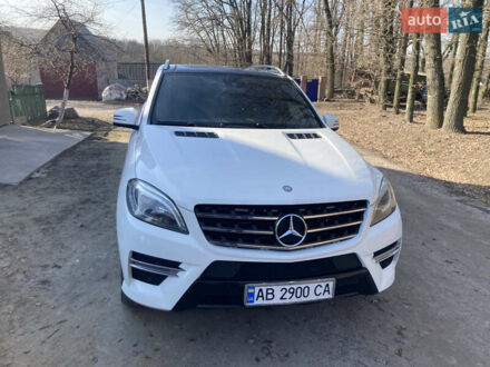 Мерседес М-Класс 2013 в Погребище на Automoto.ua Белый Мерседес М-Класс, объемом двигателя 2.99 л и пробегом 303 тыс. км за 23500 $, фото 1 на Automoto.ua