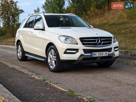Мерседес М-Класс 2013 в Ровно на Automoto.ua Белый Мерседес М-Класс, объемом двигателя 2.99 л и пробегом 216 тыс. км за 19800 $, фото 1 на Automoto.ua