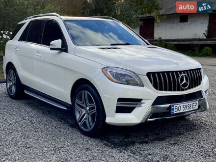 Мерседес М-Класс 2013 в Виннице на Automoto.ua Белый Мерседес М-Класс, объемом двигателя 2.99 л и пробегом 242 тыс. км за 23700 $, фото 1 на Automoto.ua