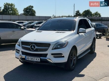 Белый Мерседес М-Класс, объемом двигателя 2.99 л и пробегом 150 тыс. км за 17500 $, фото 1 на Automoto.ua