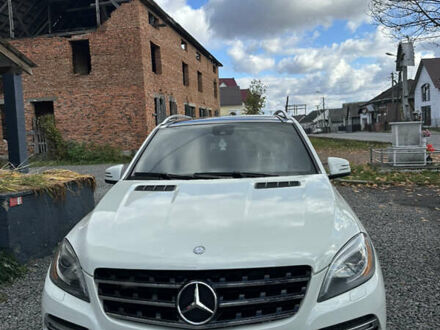 Белый Мерседес М-Класс, объемом двигателя 3.5 л и пробегом 272 тыс. км за 22950 $, фото 1 на Automoto.ua