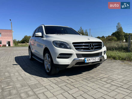 Мерседес М-Клас 2013 у Малине на Automoto.ua Білий Мерседес М-Клас, об'ємом двигуна 2.99 л та пробігом 158 тис. км за 22500 $, фото 1 на Automoto.ua