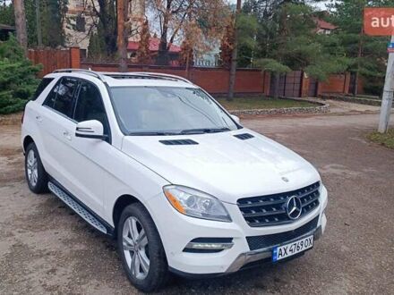 Белый Мерседес М-Класс, объемом двигателя 3 л и пробегом 228 тыс. км за 23000 $, фото 1 на Automoto.ua