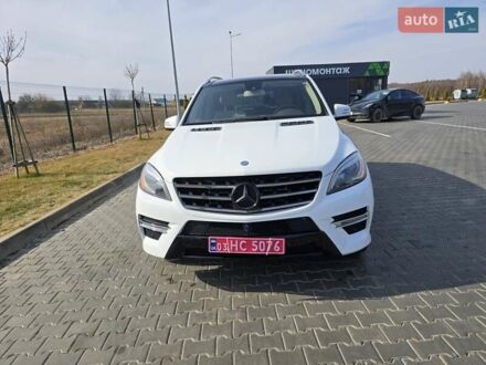 Мерседес М-Класс 2014 в Луцке на Automoto.ua Белый Мерседес М-Класс, объемом двигателя 2.99 л и пробегом 235 тыс. км за 19700 $, фото 1 на Automoto.ua