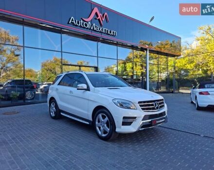 Мерседес М-Класс 2014 в Одессе на Automoto.ua Белый Мерседес М-Класс, объемом двигателя 2.99 л и пробегом 149 тыс. км за 26900 $, фото 1 на Automoto.ua
