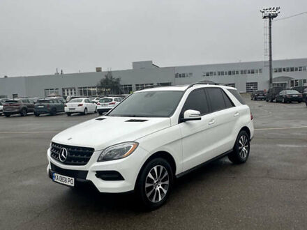 Белый Мерседес М-Класс, объемом двигателя 2.14 л и пробегом 282 тыс. км за 18900 $, фото 1 на Automoto.ua