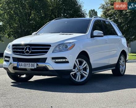 Белый Мерседес М-Класс, объемом двигателя 3.5 л и пробегом 196 тыс. км за 21500 $, фото 1 на Automoto.ua