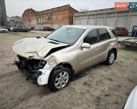 Бежевый Мерседес М-Класс, объемом двигателя 3 л и пробегом 289 тыс. км за 5300 $, фото 1 на Automoto.ua